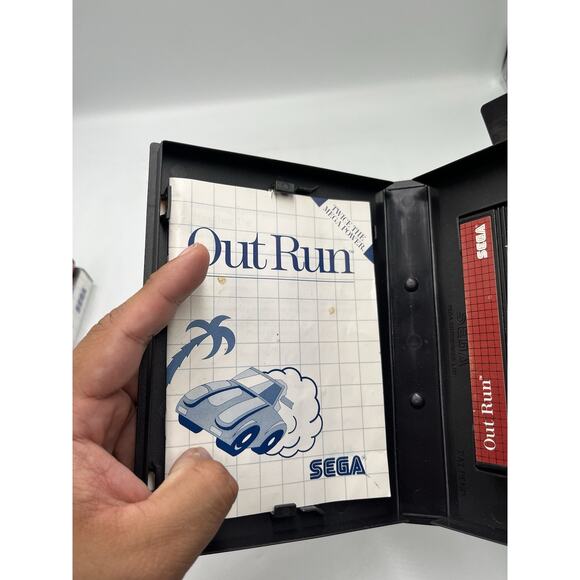 Out Run (Sega Master, 1987) CIB - Picture 7 of 9